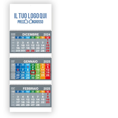 F/10 (CALENDARIO TRITTICO) personalizzato